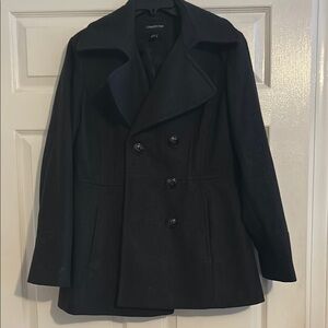 London Fog women’s Dark Grey Peacoat